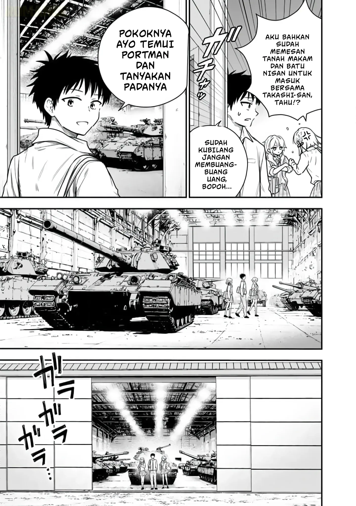 Halaman 12 — Senchi kara Kaettekita Takashi-kun. Futsuu ni Koukou Seikatsu wo Okuritai Chapter 14