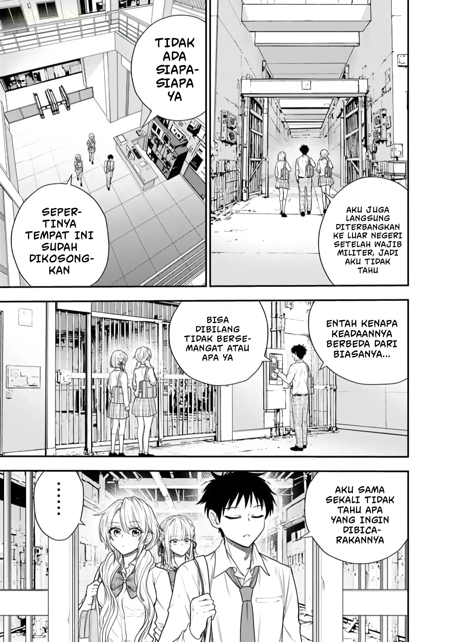 Halaman 8 — Senchi kara Kaettekita Takashi-kun. Futsuu ni Koukou Seikatsu wo Okuritai Chapter 14