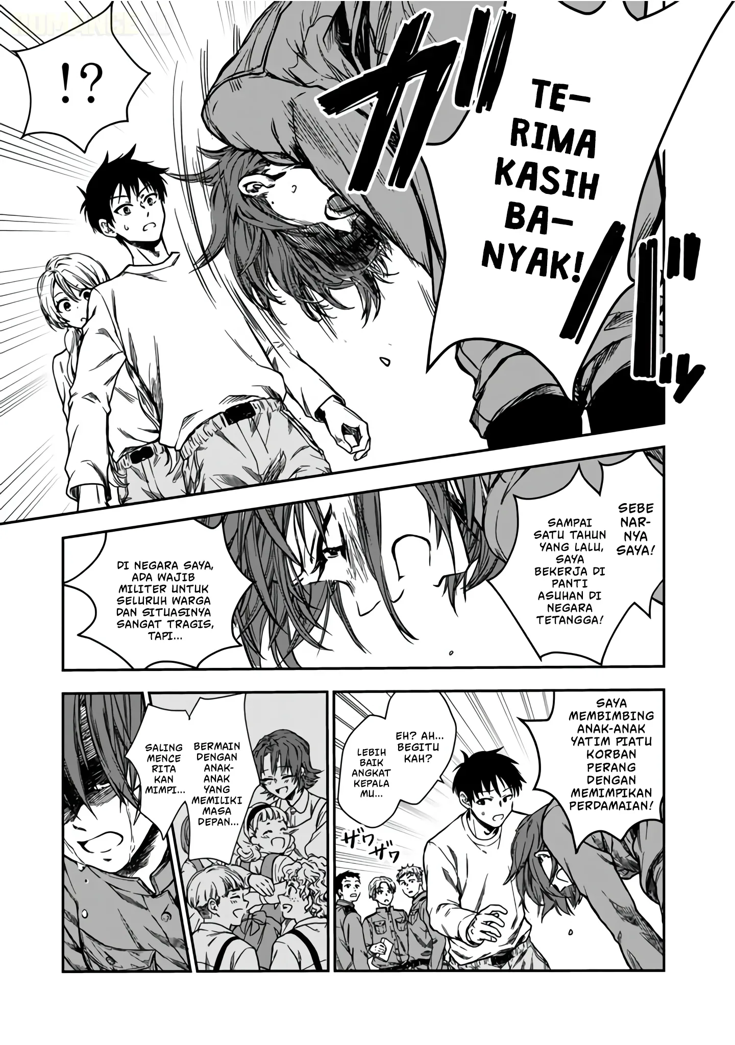 Halaman 13 — Senchi kara Kaettekita Takashi-kun. Futsuu ni Koukou Seikatsu wo Okuritai Chapter 1