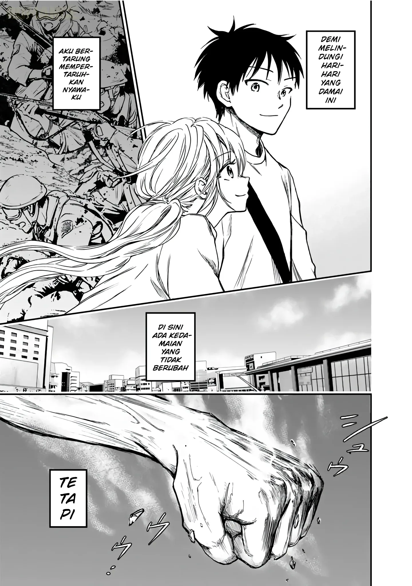 Halaman 33 — Senchi kara Kaettekita Takashi-kun. Futsuu ni Koukou Seikatsu wo Okuritai Chapter 1