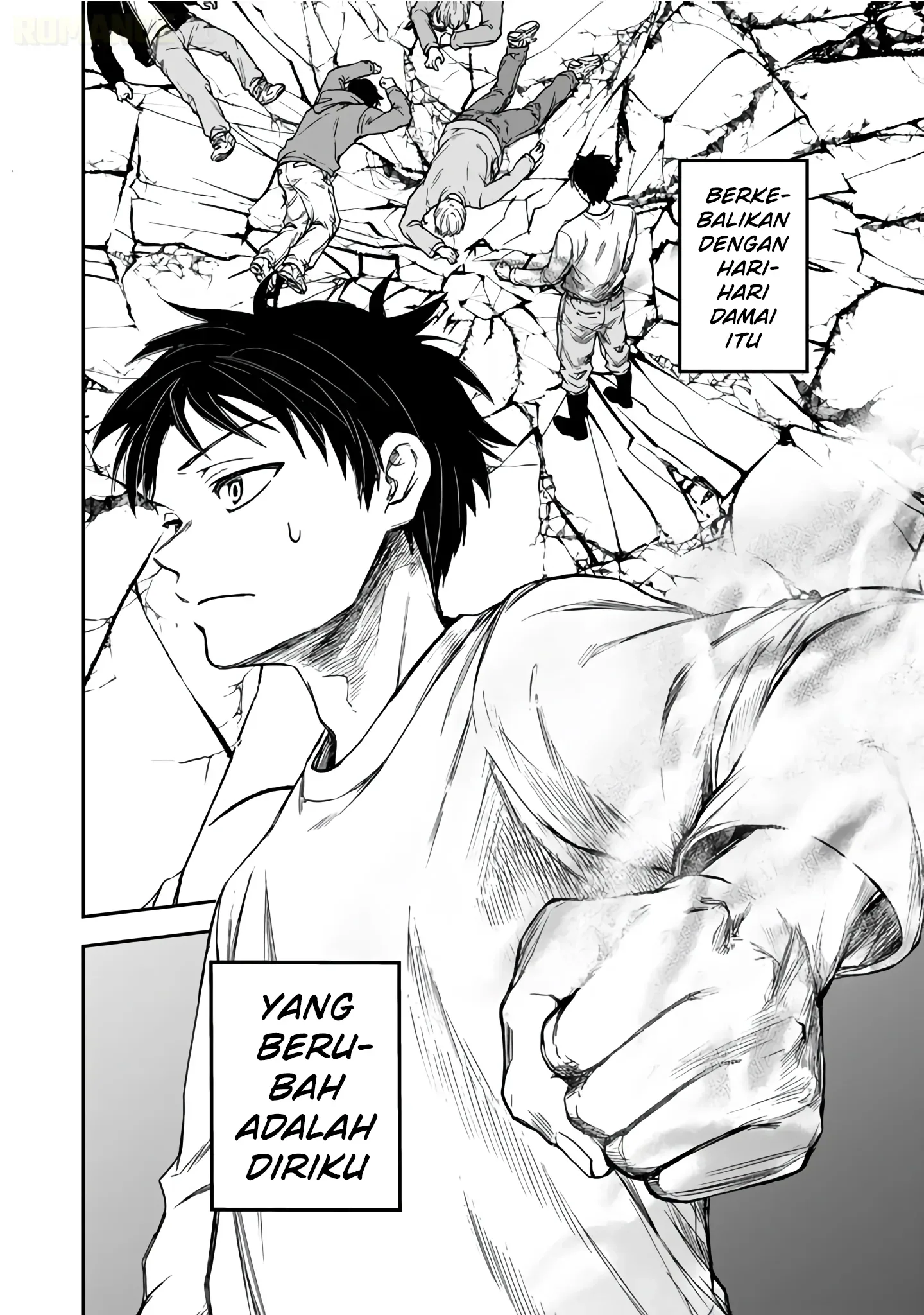 Halaman 34 — Senchi kara Kaettekita Takashi-kun. Futsuu ni Koukou Seikatsu wo Okuritai Chapter 1