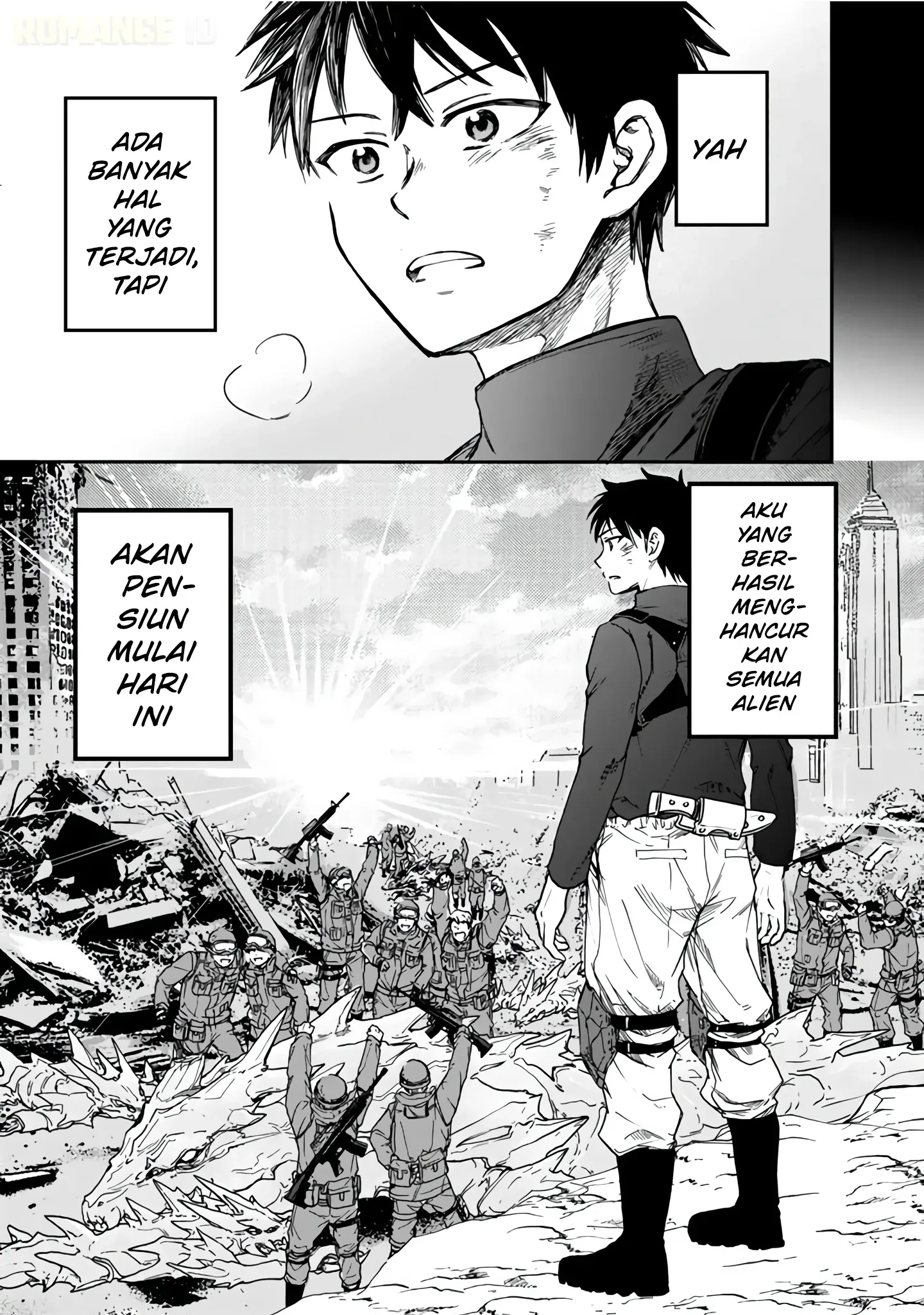 Halaman 5 — Senchi kara Kaettekita Takashi-kun. Futsuu ni Koukou Seikatsu wo Okuritai Chapter 1