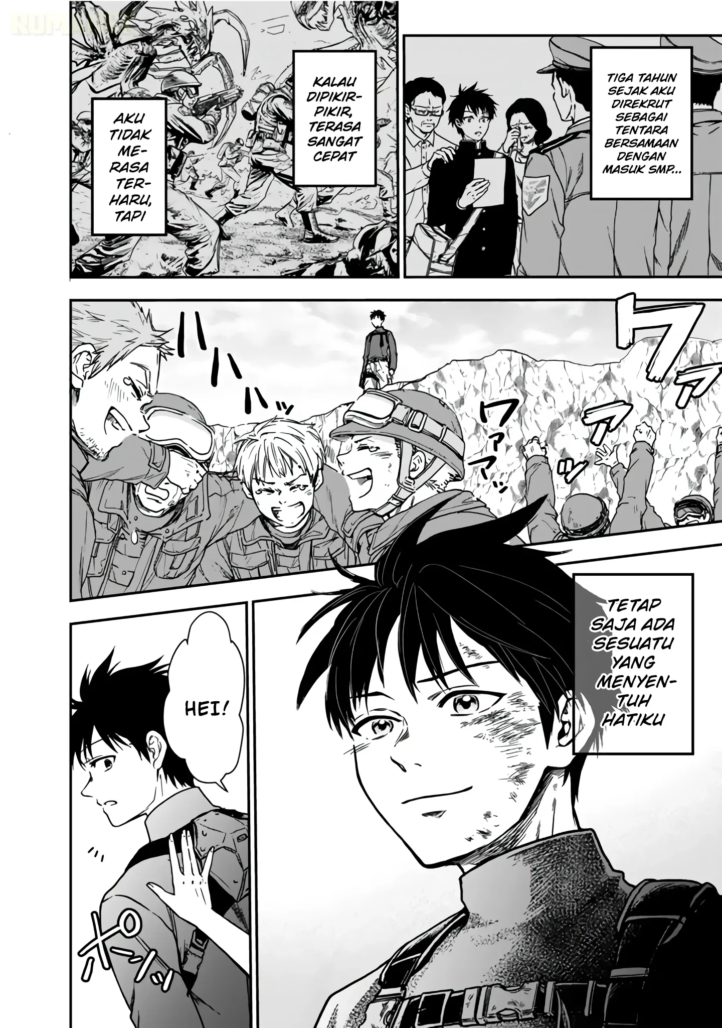 Halaman 6 — Senchi kara Kaettekita Takashi-kun. Futsuu ni Koukou Seikatsu wo Okuritai Chapter 1