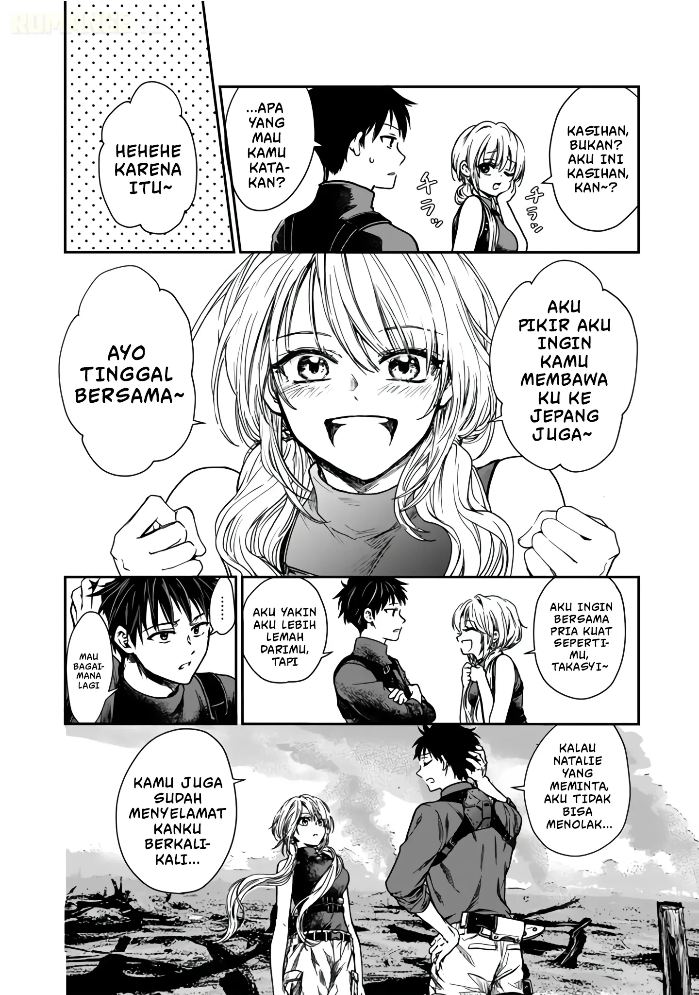 Halaman 8 — Senchi kara Kaettekita Takashi-kun. Futsuu ni Koukou Seikatsu wo Okuritai Chapter 1