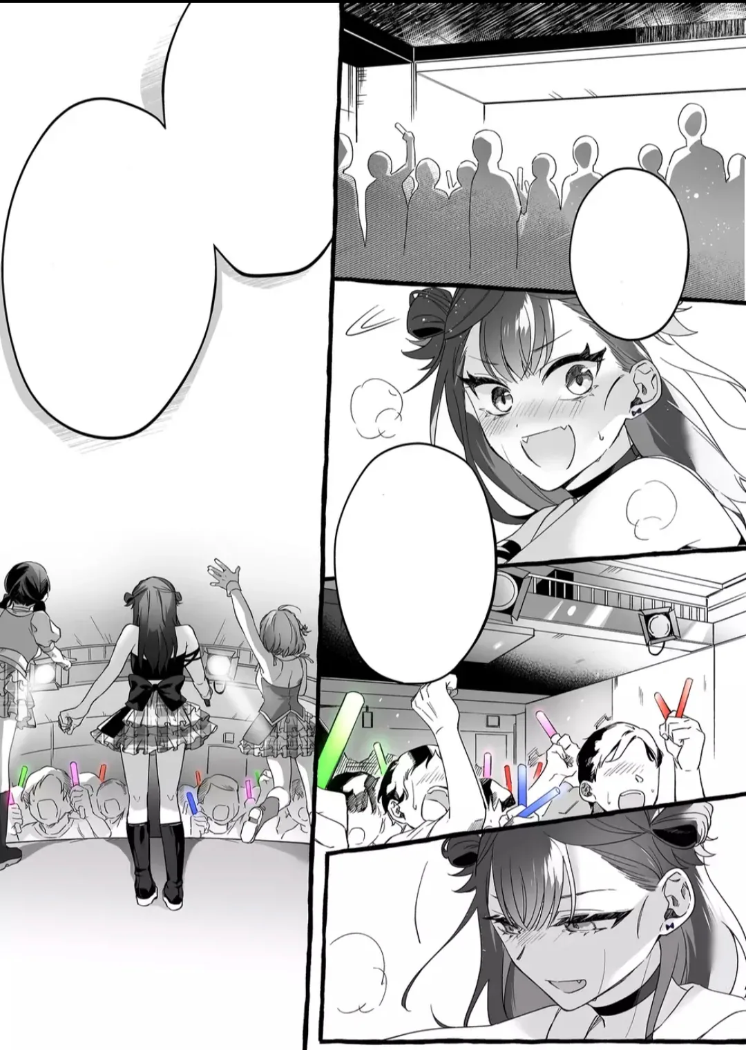Halaman 12 — Damedol to Sekai ni Hitori dake no Fan Chapter 1