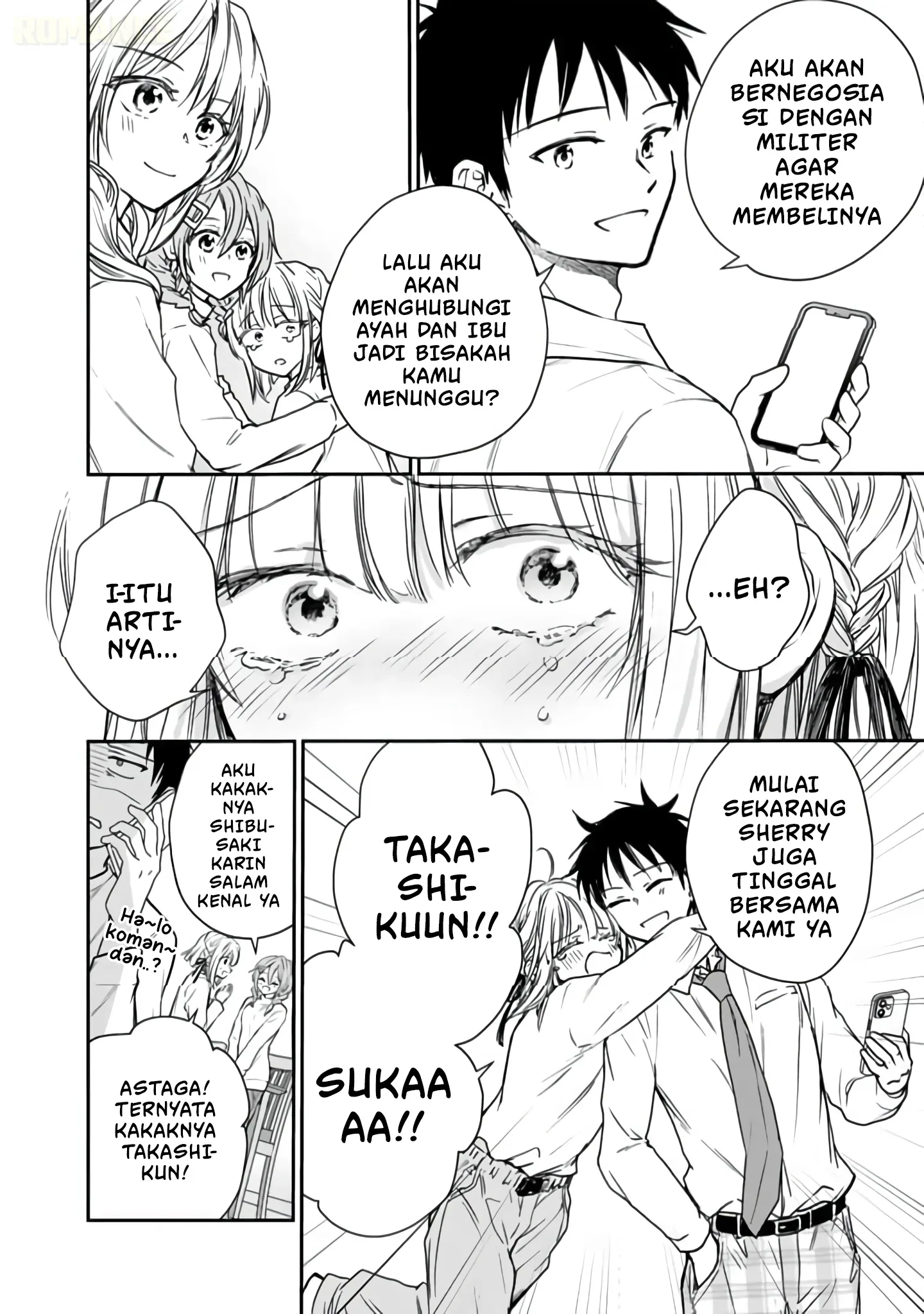 Halaman 13 — Senchi kara Kaettekita Takashi-kun. Futsuu ni Koukou Seikatsu wo Okuritai Chapter 7