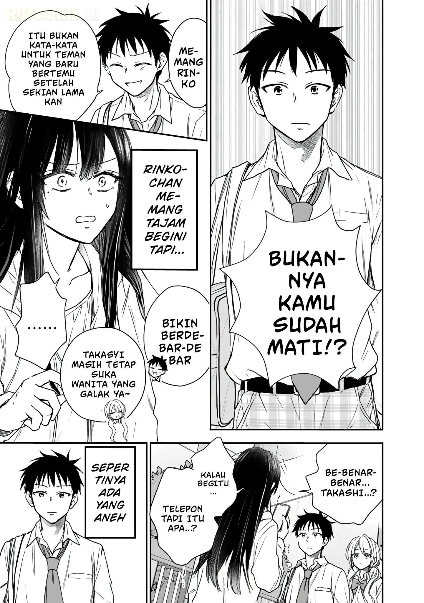 Halaman 26 — Senchi kara Kaettekita Takashi-kun. Futsuu ni Koukou Seikatsu wo Okuritai Chapter 7