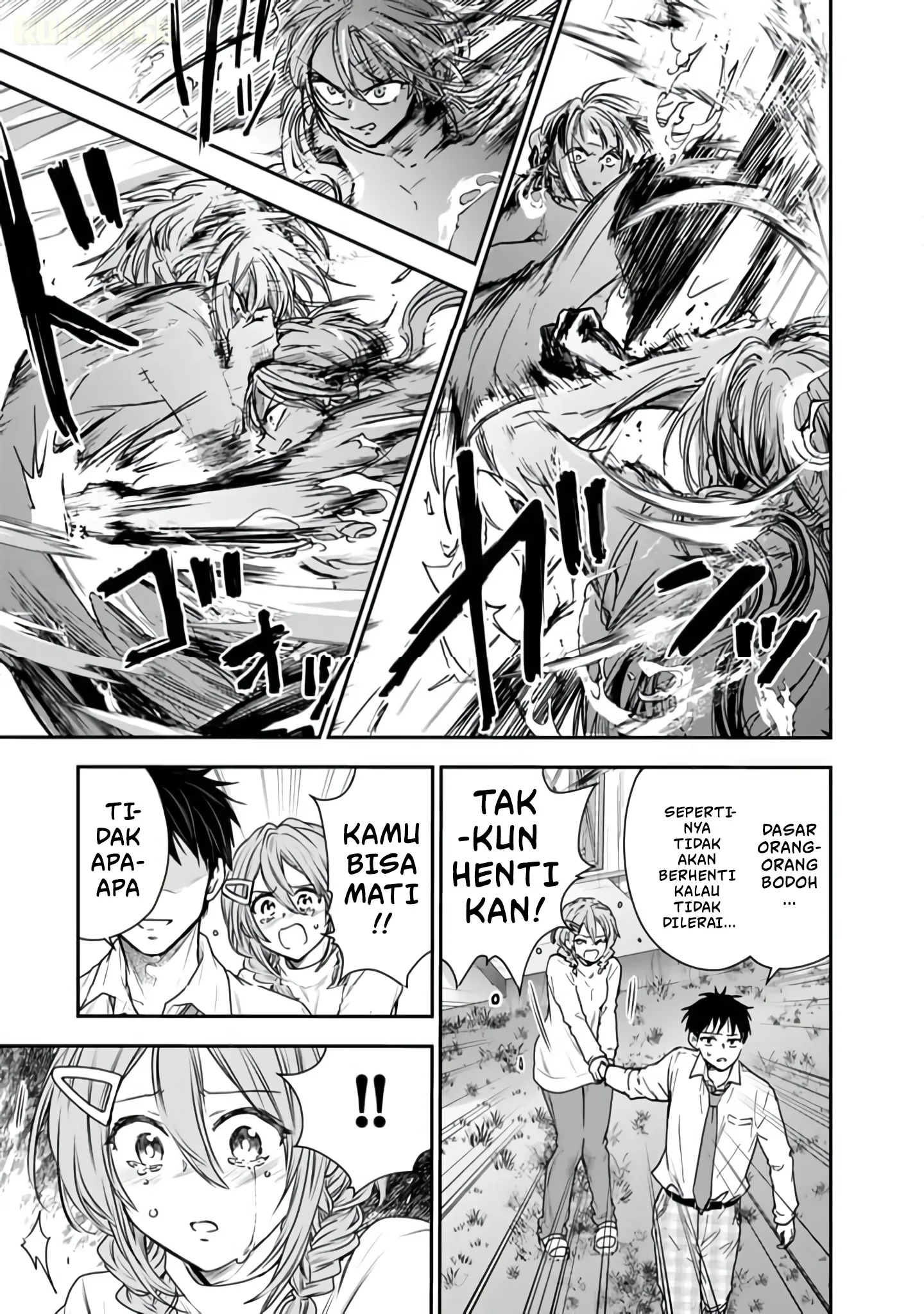 Halaman 4 — Senchi kara Kaettekita Takashi-kun. Futsuu ni Koukou Seikatsu wo Okuritai Chapter 7