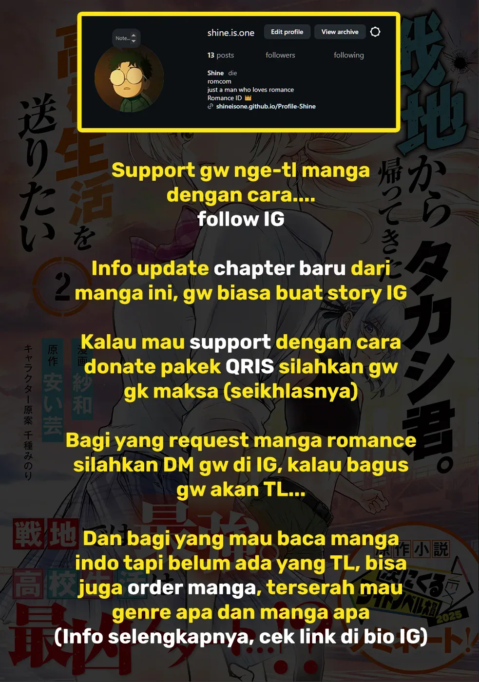 Halaman 37 — Senchi kara Kaettekita Takashi-kun. Futsuu ni Koukou Seikatsu wo Okuritai Chapter 16