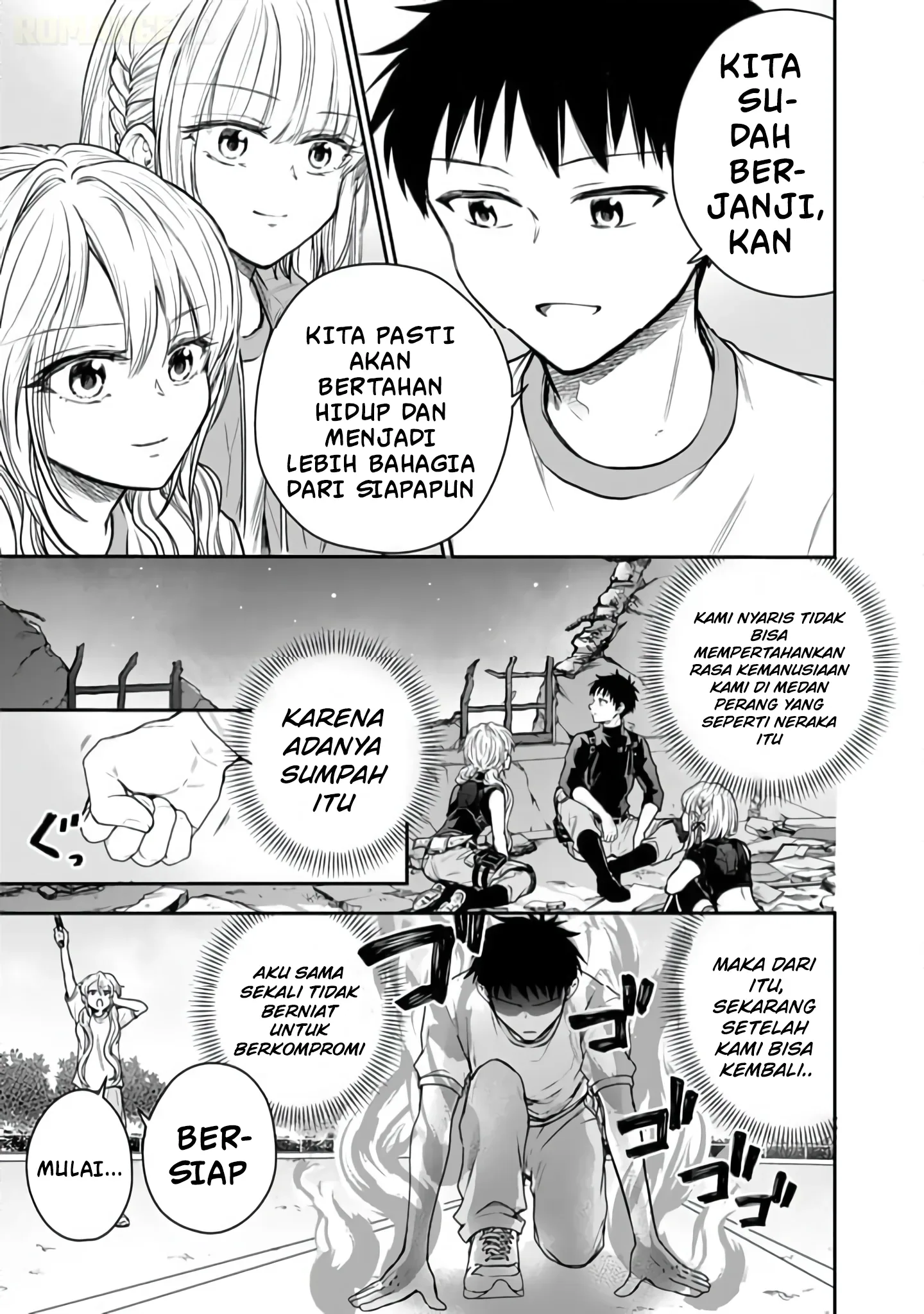 Halaman 24 — Senchi kara Kaettekita Takashi-kun. Futsuu ni Koukou Seikatsu wo Okuritai Chapter 12