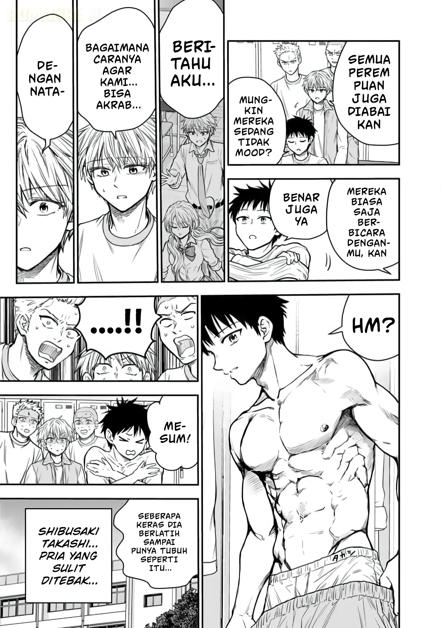 Halaman 34 — Senchi kara Kaettekita Takashi-kun. Futsuu ni Koukou Seikatsu wo Okuritai Chapter 12