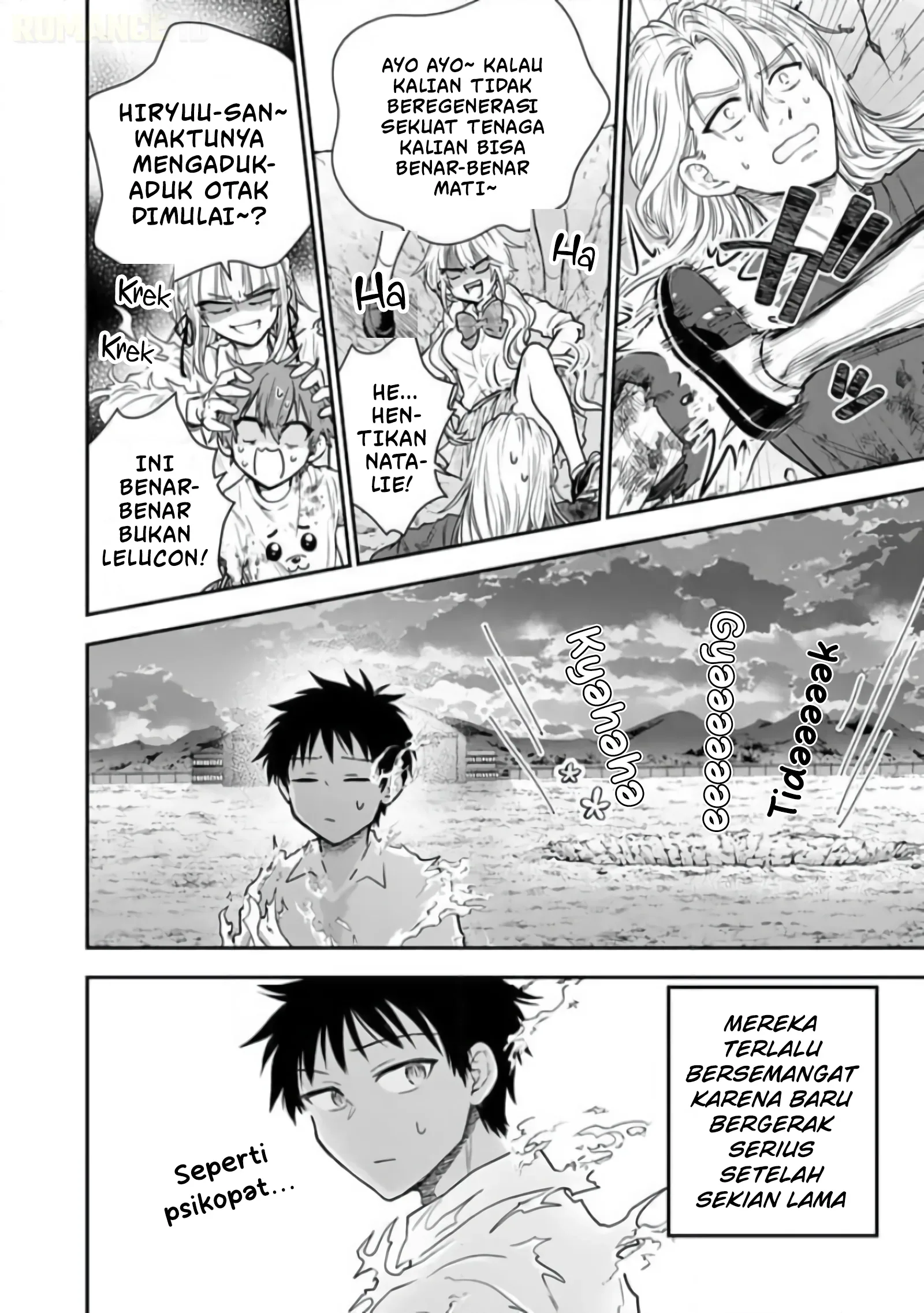Halaman 13 — Senchi kara Kaettekita Takashi-kun. Futsuu ni Koukou Seikatsu wo Okuritai Chapter 15