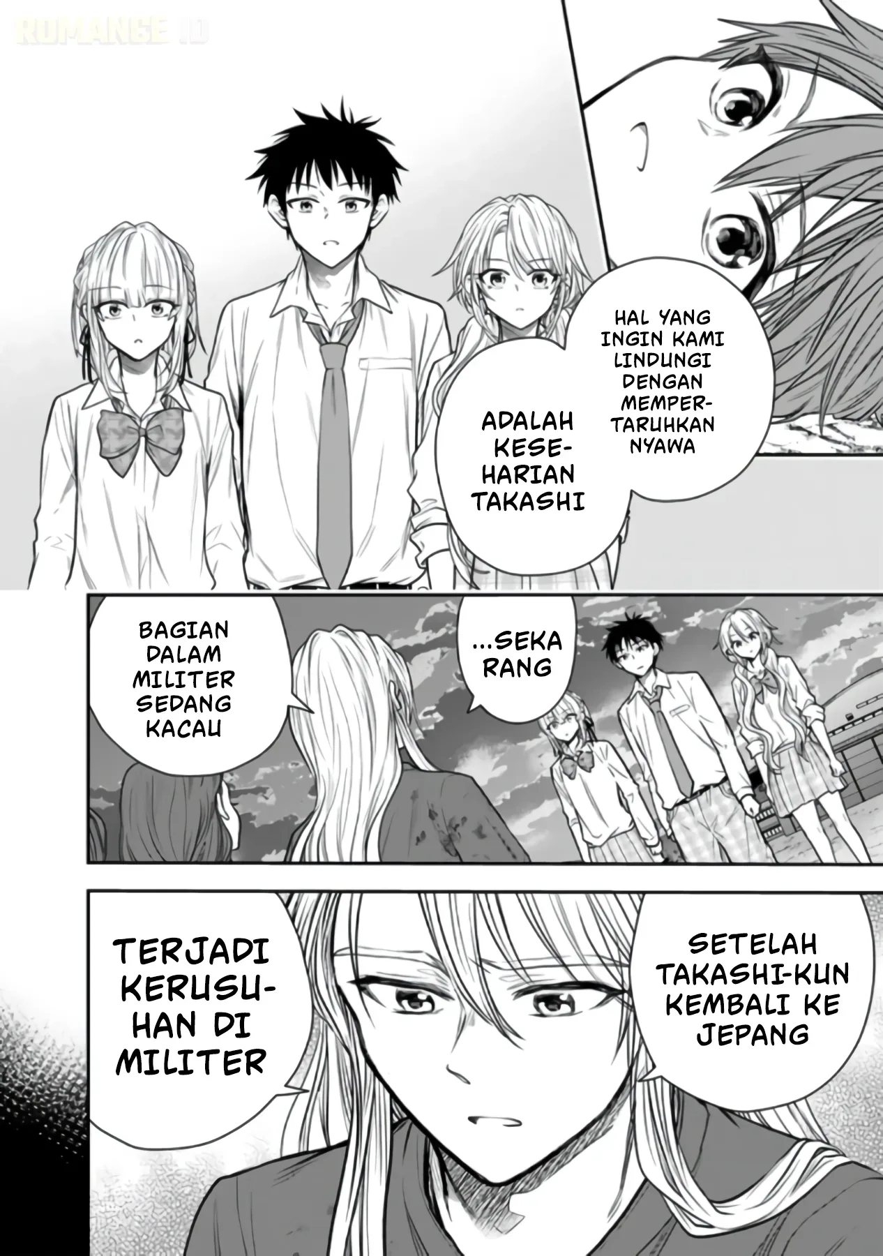 Halaman 29 — Senchi kara Kaettekita Takashi-kun. Futsuu ni Koukou Seikatsu wo Okuritai Chapter 15