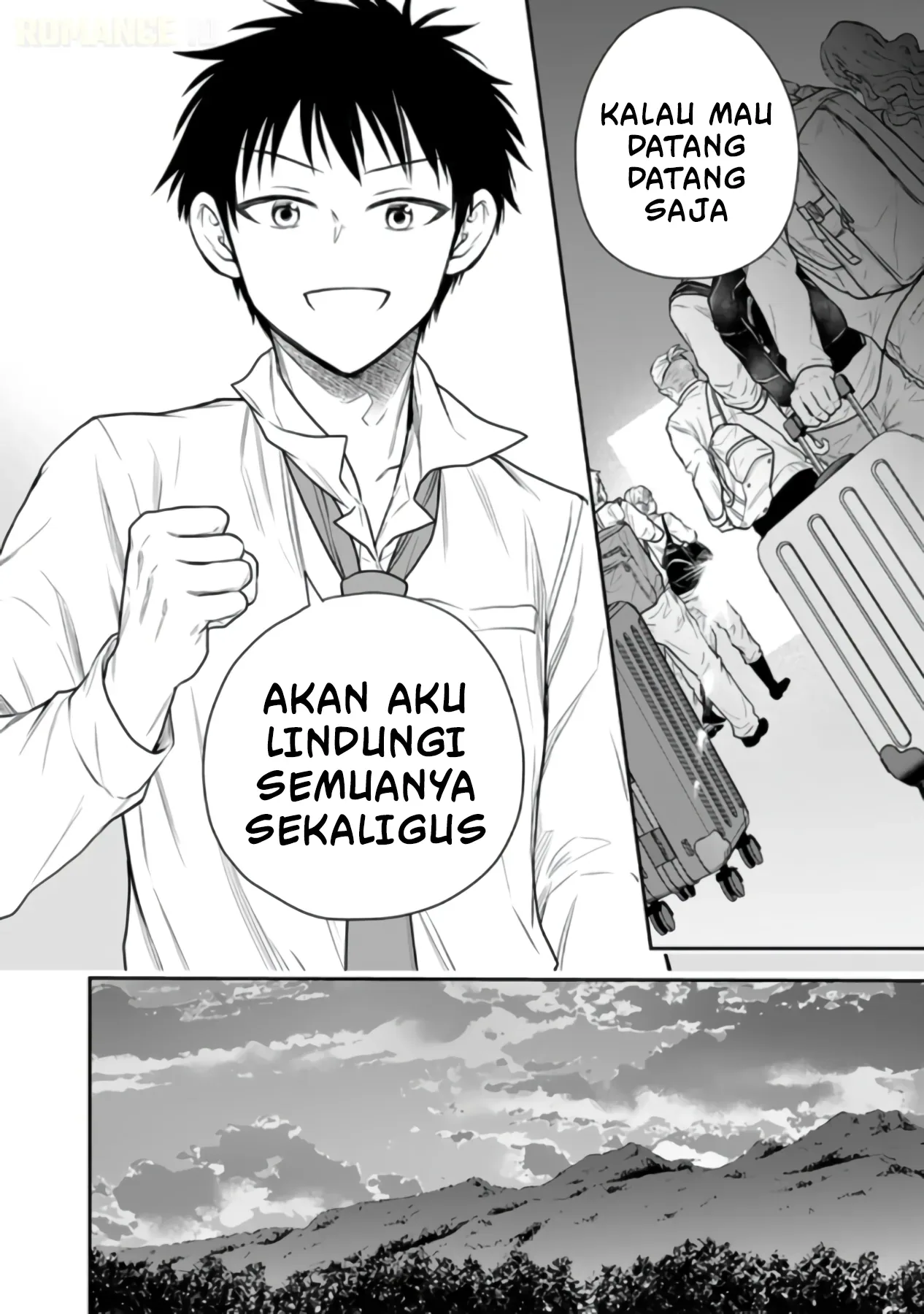 Halaman 35 — Senchi kara Kaettekita Takashi-kun. Futsuu ni Koukou Seikatsu wo Okuritai Chapter 15