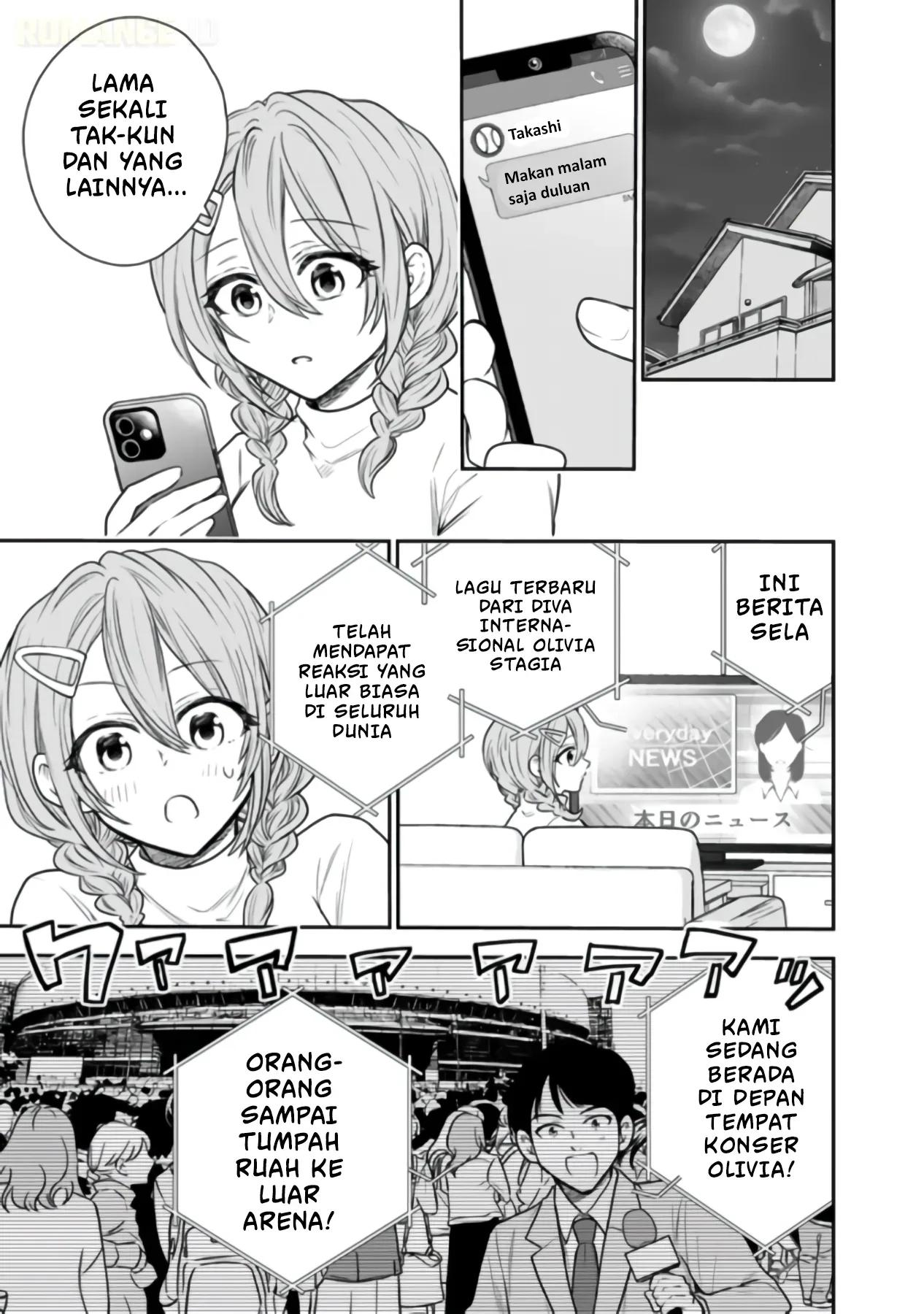 Halaman 36 — Senchi kara Kaettekita Takashi-kun. Futsuu ni Koukou Seikatsu wo Okuritai Chapter 15