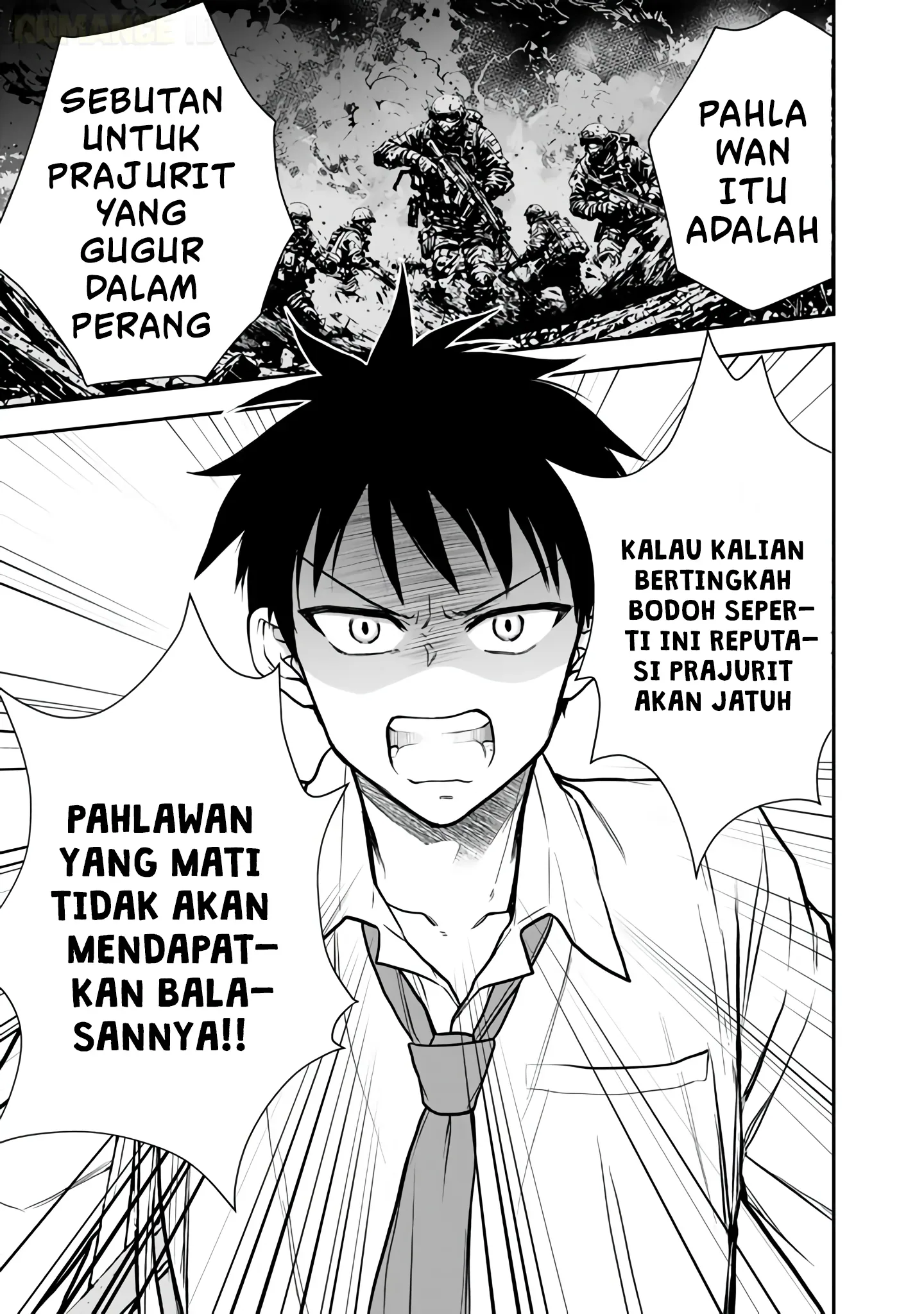 Halaman 14 — Senchi kara Kaettekita Takashi-kun. Futsuu ni Koukou Seikatsu wo Okuritai Chapter 8