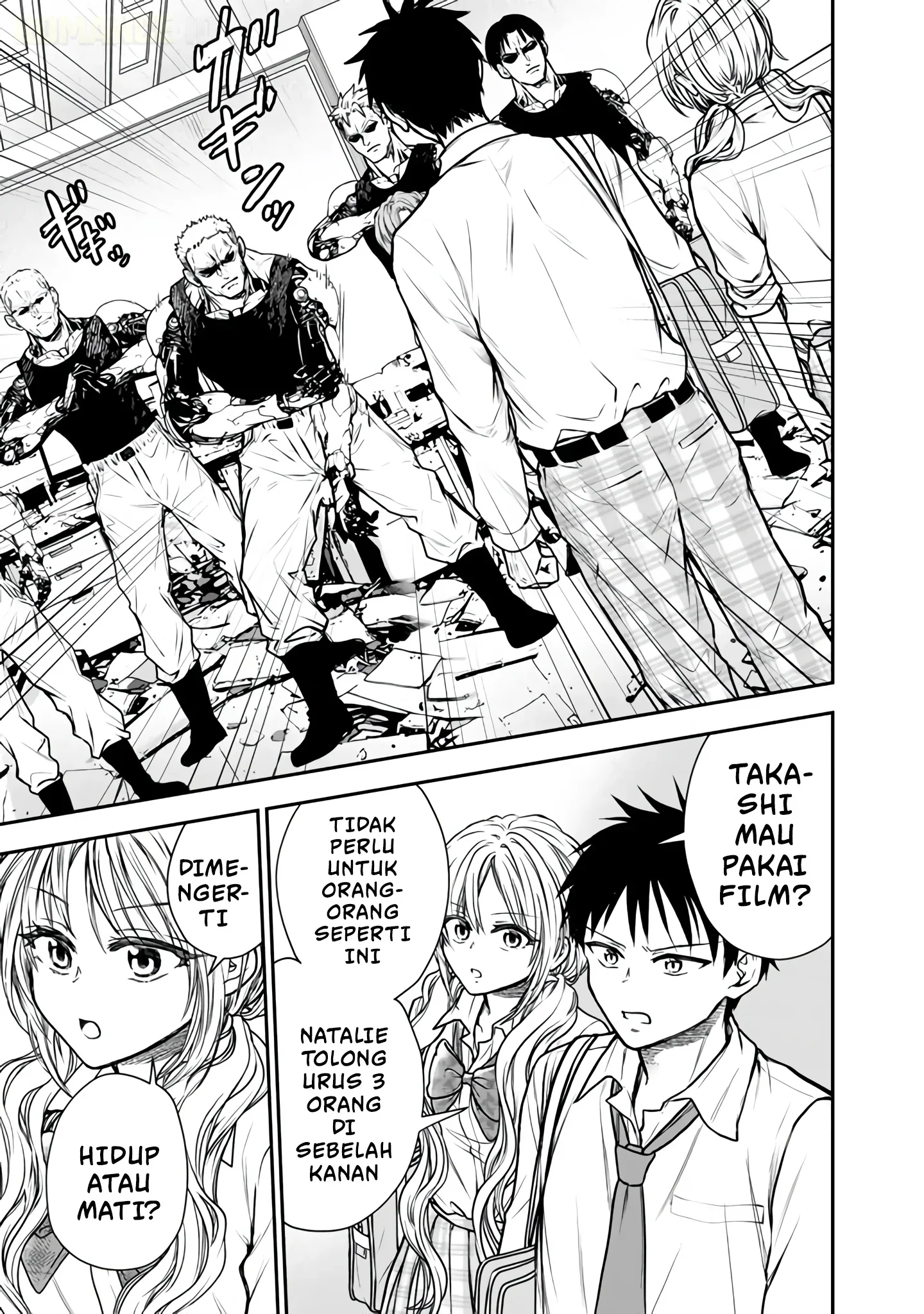 Halaman 16 — Senchi kara Kaettekita Takashi-kun. Futsuu ni Koukou Seikatsu wo Okuritai Chapter 8