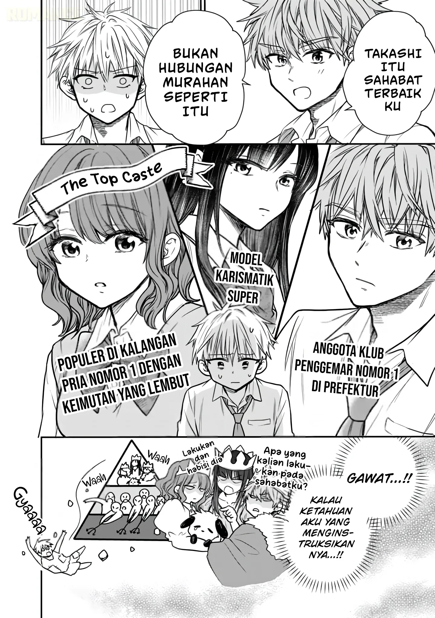 Halaman 15 — Senchi kara Kaettekita Takashi-kun. Futsuu ni Koukou Seikatsu wo Okuritai Chapter 10