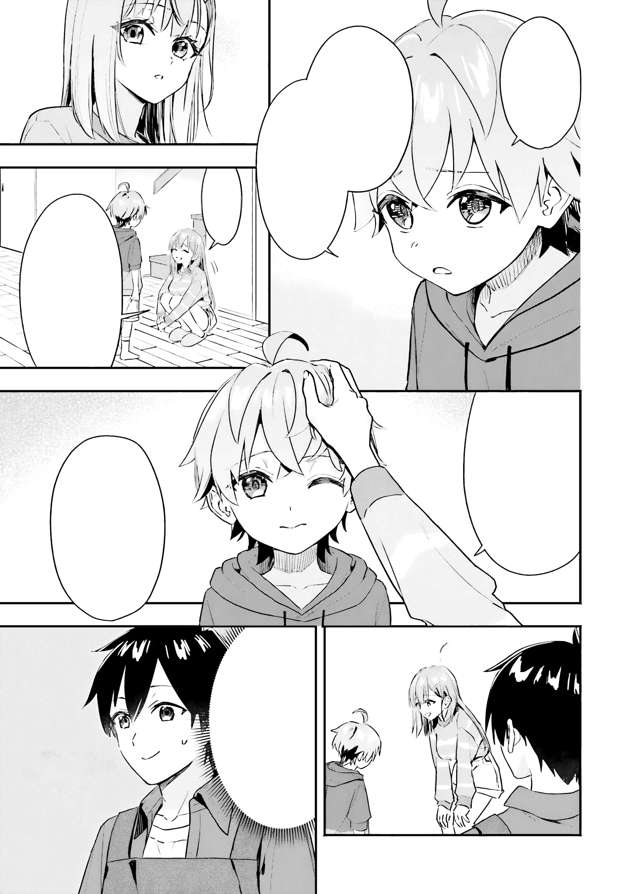 Halaman 10 — Kaji Daikou no Arbeit wo Hajimetara Gakuen Ichi no Bishoujo no Kazoku ni Kiniirarechaimashita. Chapter 2