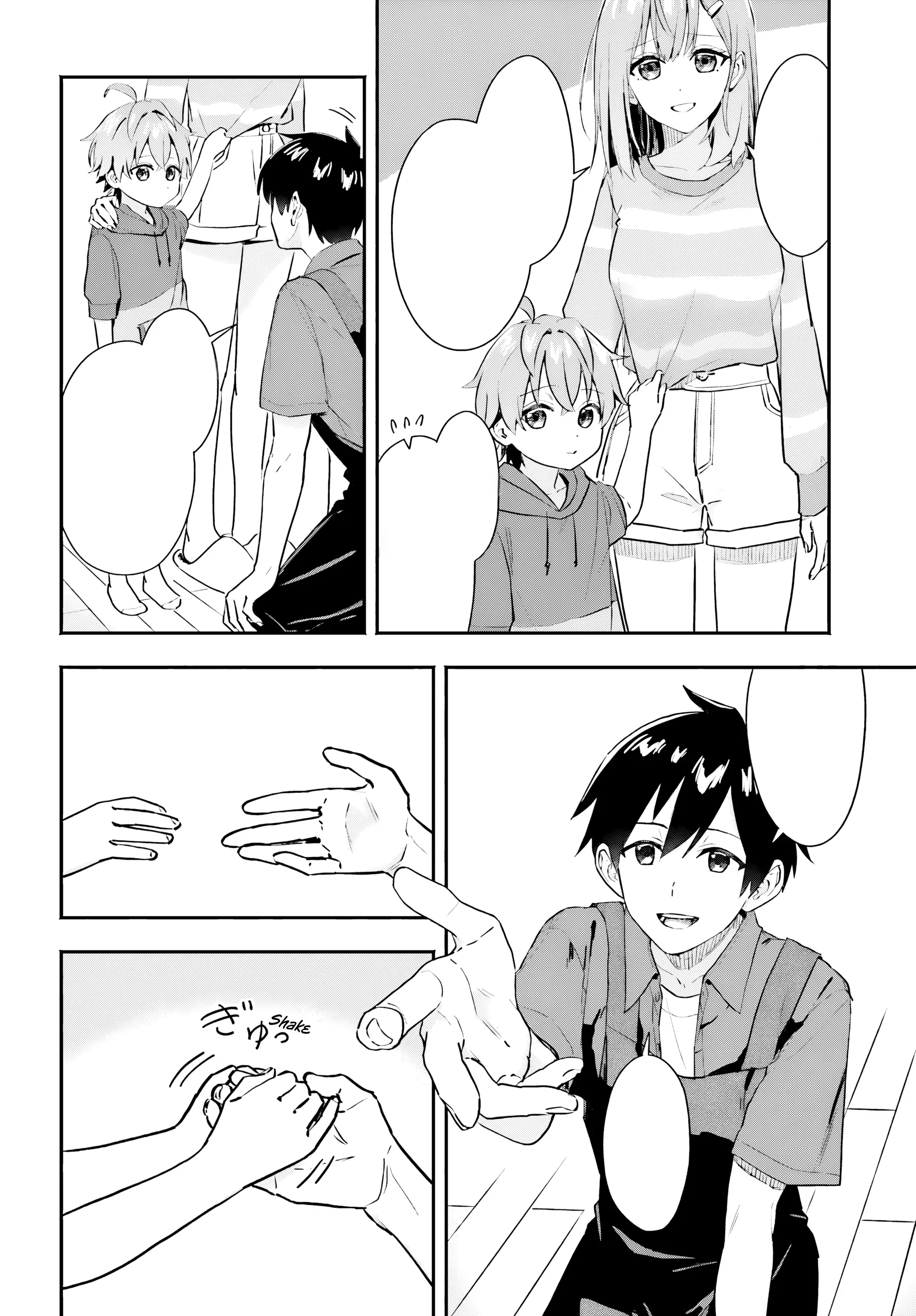 Halaman 11 — Kaji Daikou no Arbeit wo Hajimetara Gakuen Ichi no Bishoujo no Kazoku ni Kiniirarechaimashita. Chapter 2