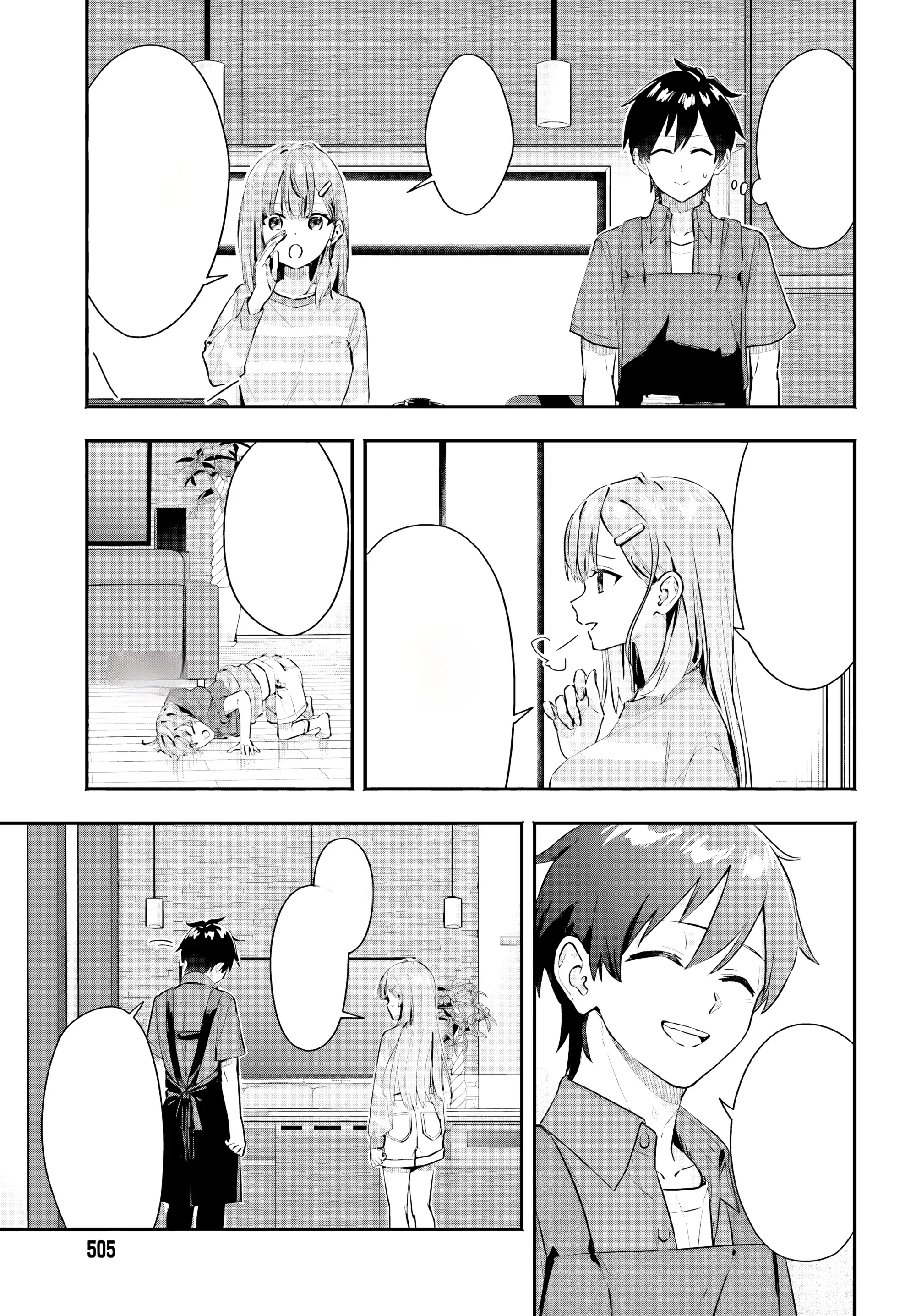 Halaman 14 — Kaji Daikou no Arbeit wo Hajimetara Gakuen Ichi no Bishoujo no Kazoku ni Kiniirarechaimashita. Chapter 2
